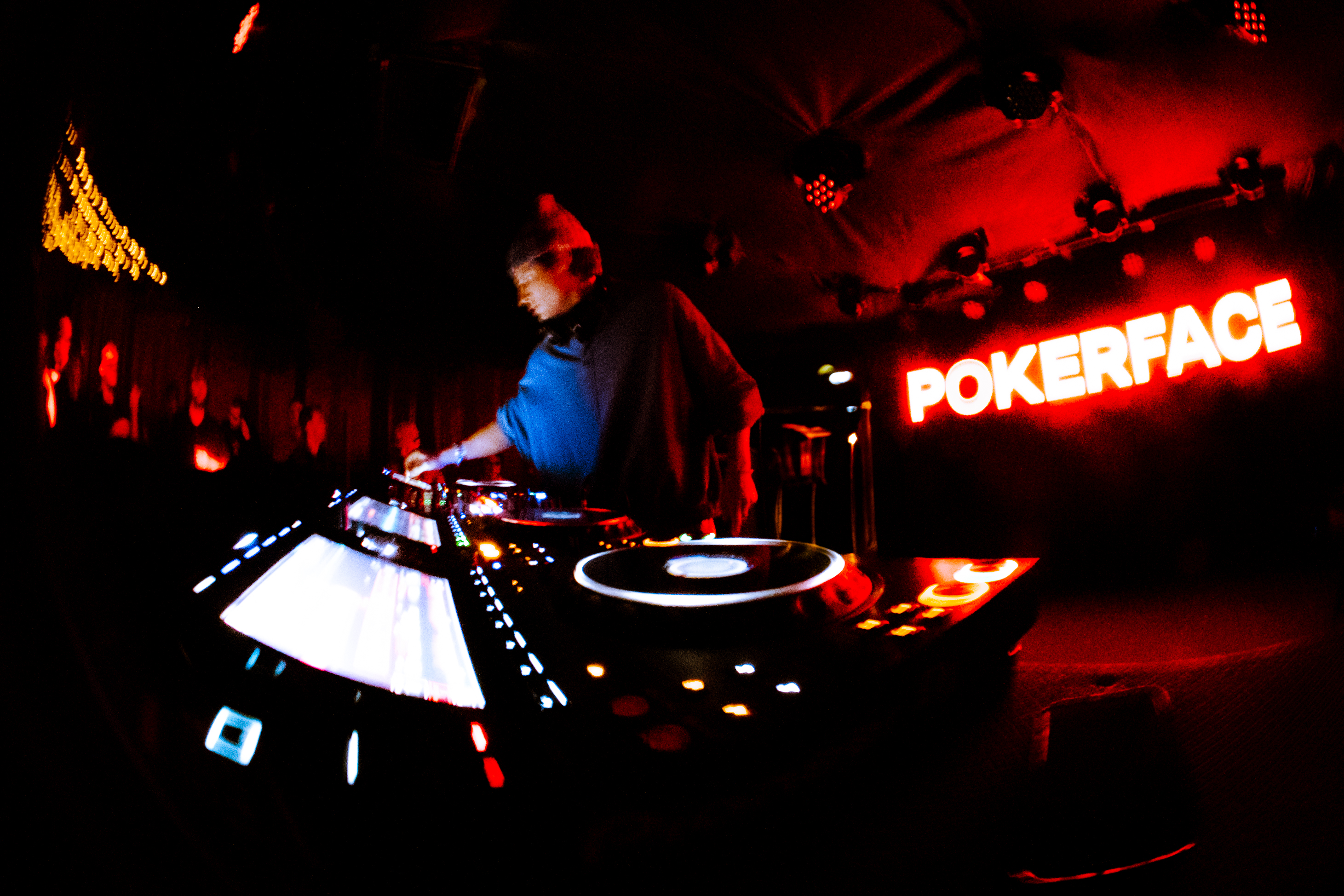 DJ performing